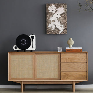 Torii Sideboard with Woven Rattan Doors and Drawers15